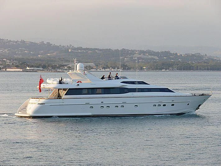a boat on the water aboard DEMAREST Yacht for Sale