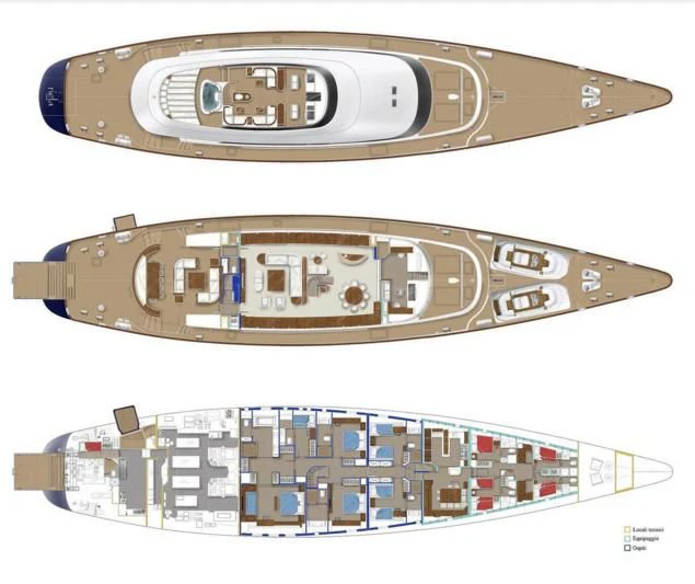 a couple of silver and black remote controls aboard ASAHI Yacht for Sale