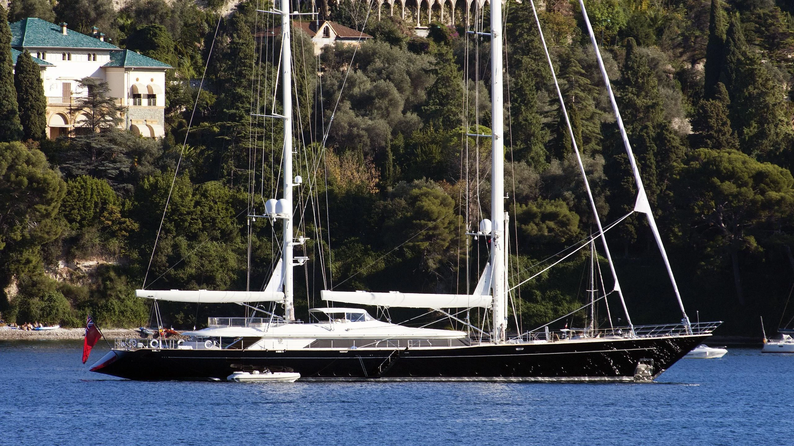 a boat on the water aboard ASAHI Yacht for Sale