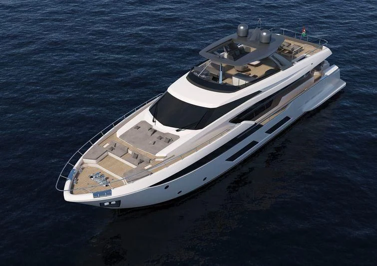 a boat on the water aboard LADY F Yacht for Sale