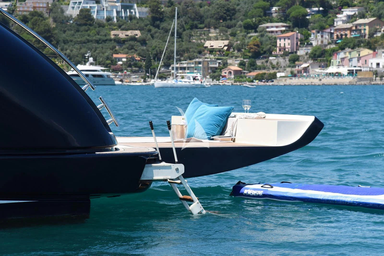 a boat on the water aboard ANYTHING GOES IV Yacht for Sale