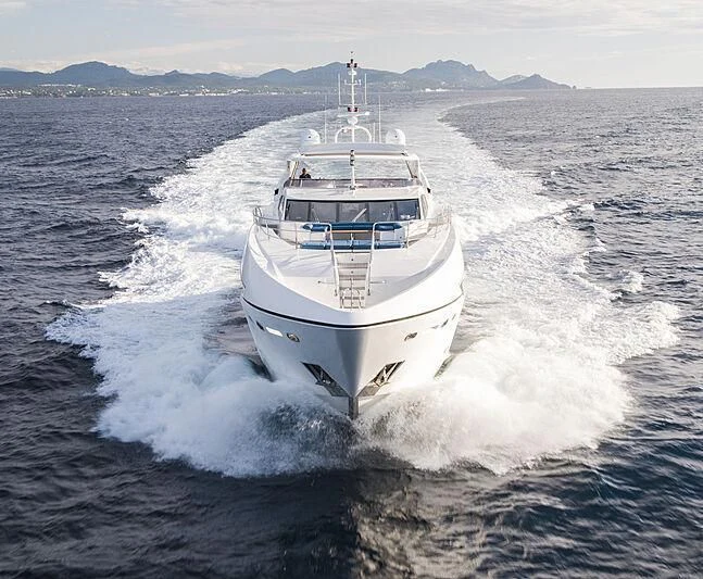 a ship on the water aboard R2 Yacht for Sale