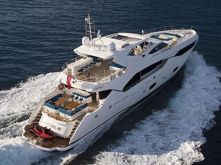a boat on the water aboard R2 Yacht for Sale