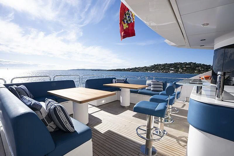 a boat on the water aboard R2 Yacht for Sale