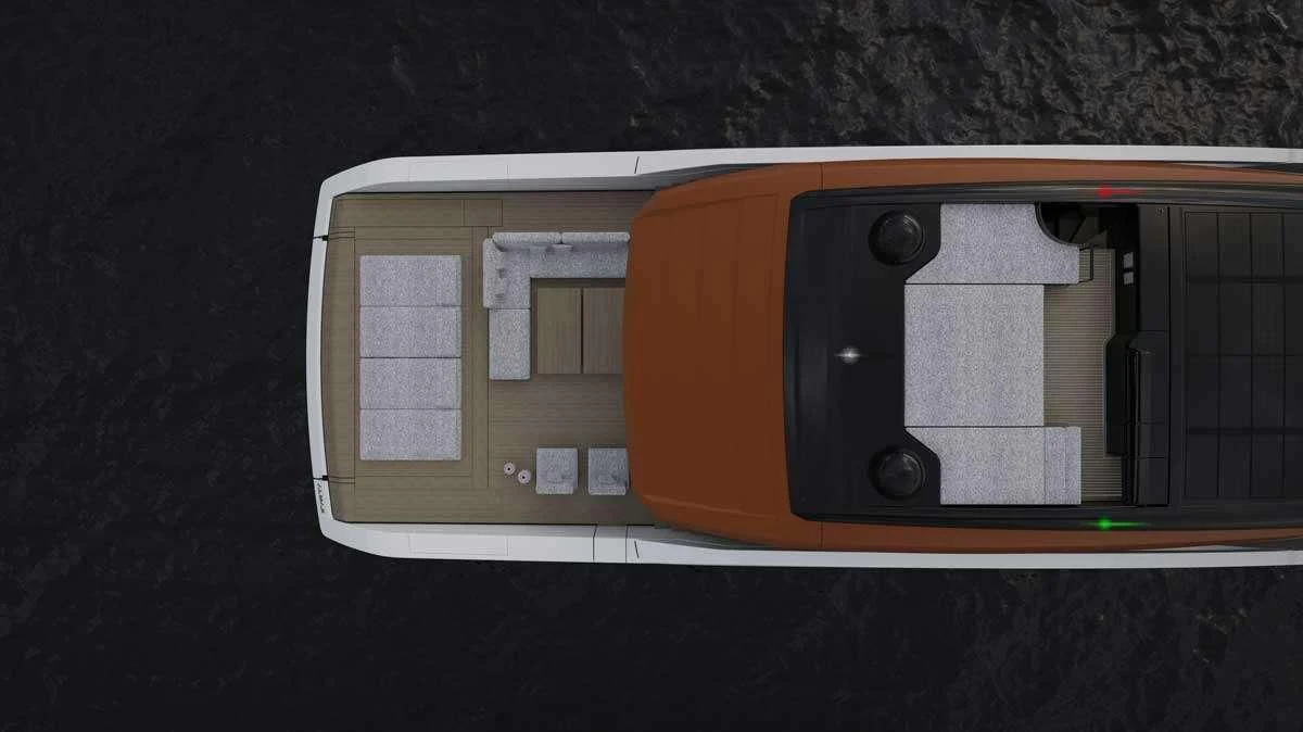 a rectangular electronic device aboard ANMAX Yacht for Sale