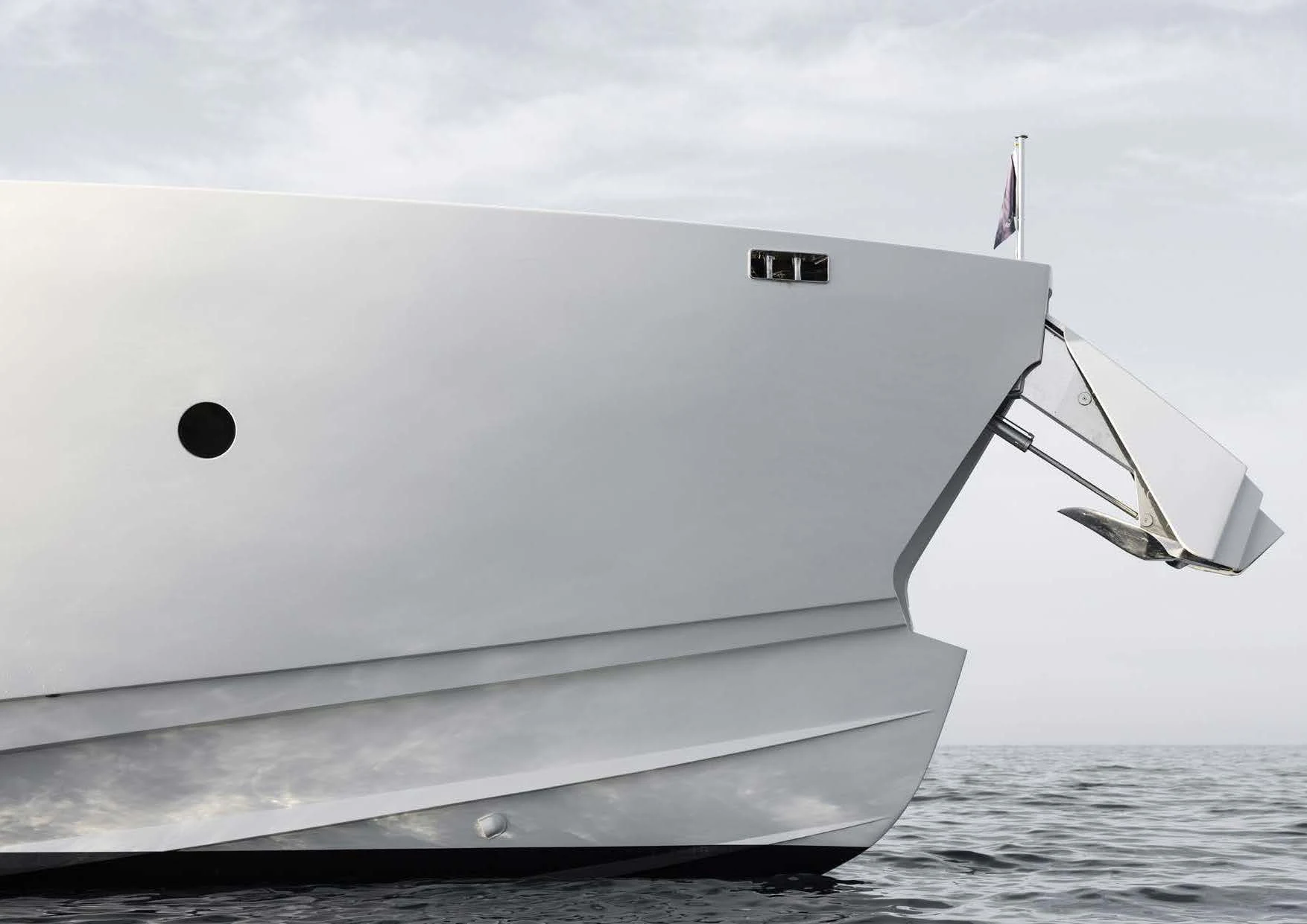 a large white boat in the water aboard ANMAX Yacht for Sale