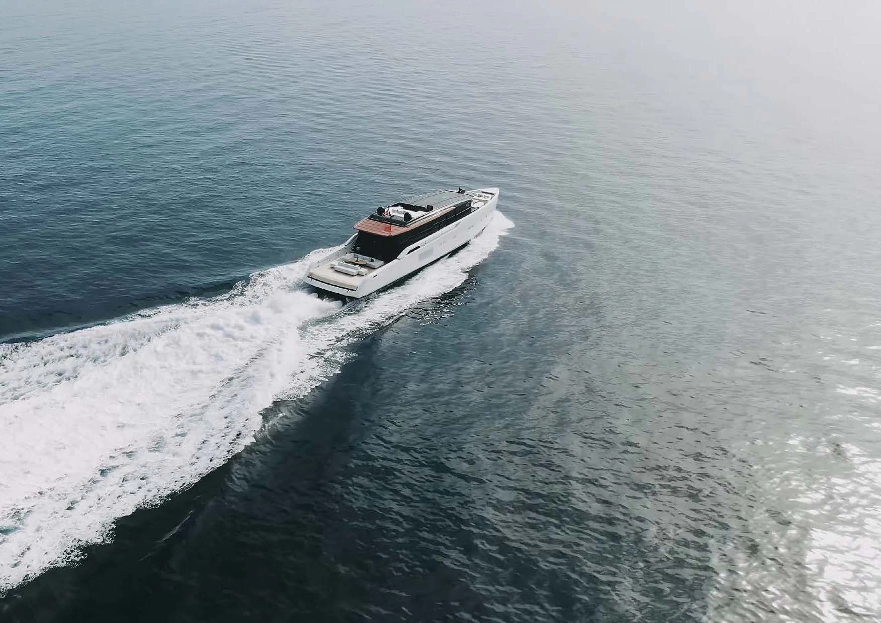 a boat on the water aboard ANMAX Yacht for Sale