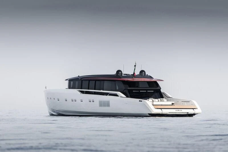 a boat in the water aboard ANMAX Yacht for Sale