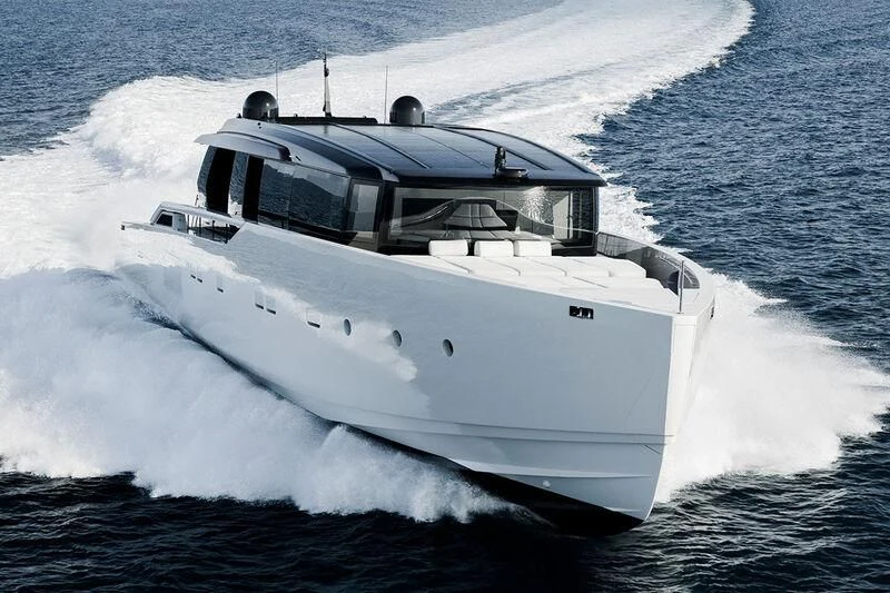 a boat on the water aboard ANMAX Yacht for Sale