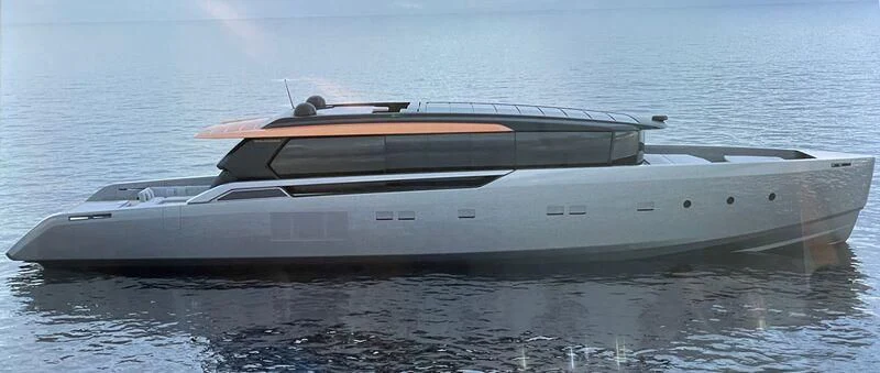 a boat on the water aboard ANMAX Yacht for Sale