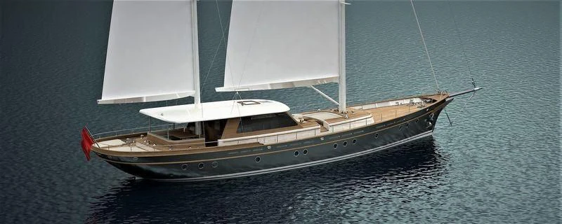 a boat on the water aboard VAGANTE Yacht for Sale