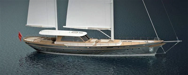 a boat on the water aboard VAGANTE Yacht for Sale