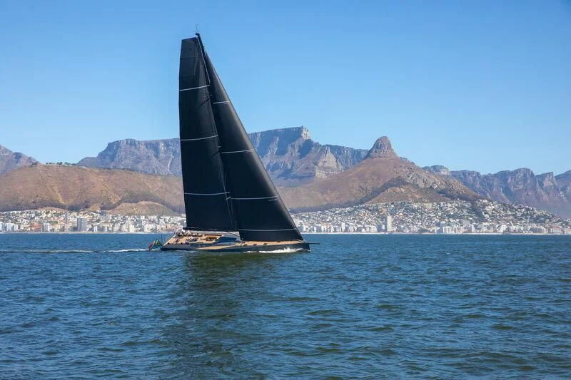 a sailboat on the water aboard NYUMBA GT Yacht for Sale