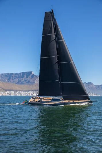 a sailboat on the water aboard NYUMBA GT Yacht for Sale