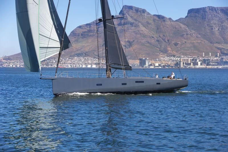 a sailboat on the water aboard NYUMBA GT Yacht for Sale
