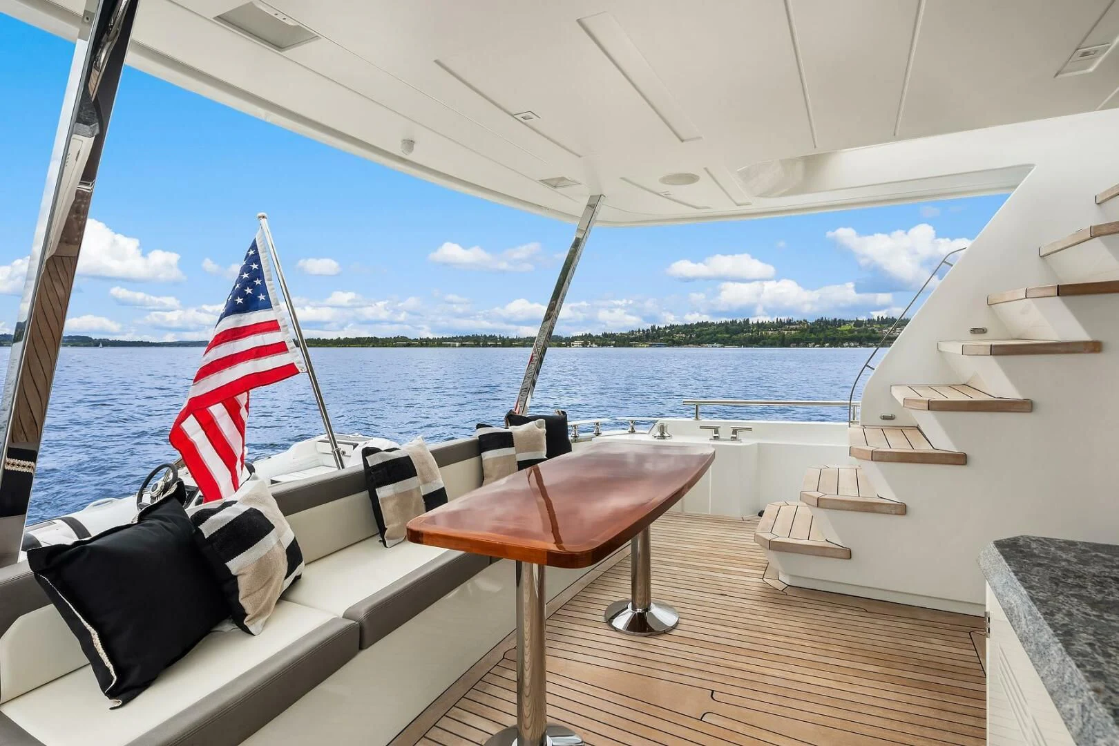 a boat on the water aboard PLAYBOOK Yacht for Sale