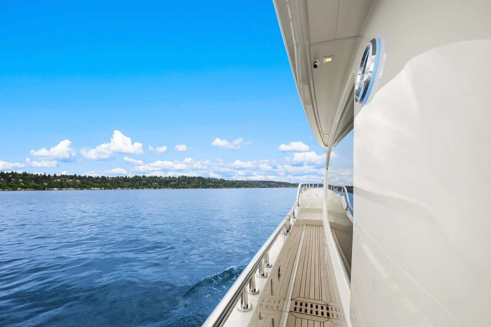a boat on the water aboard PLAYBOOK Yacht for Sale