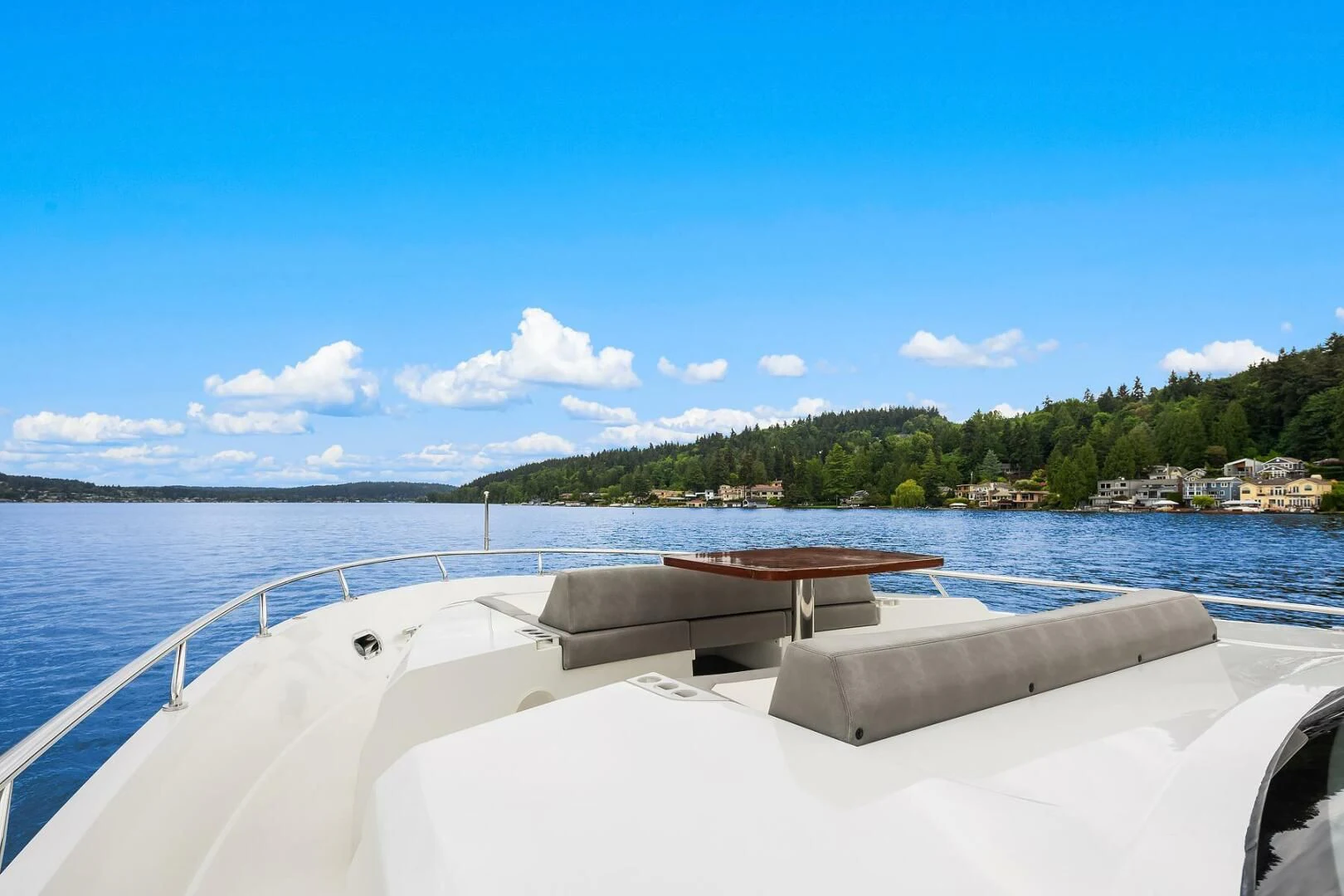 a boat on the water aboard PLAYBOOK Yacht for Sale