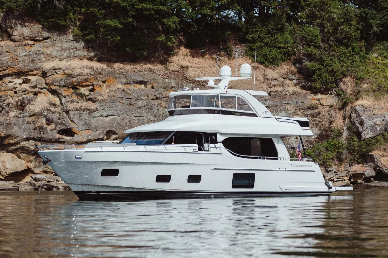 a boat on the water aboard PLAYBOOK Yacht for Sale