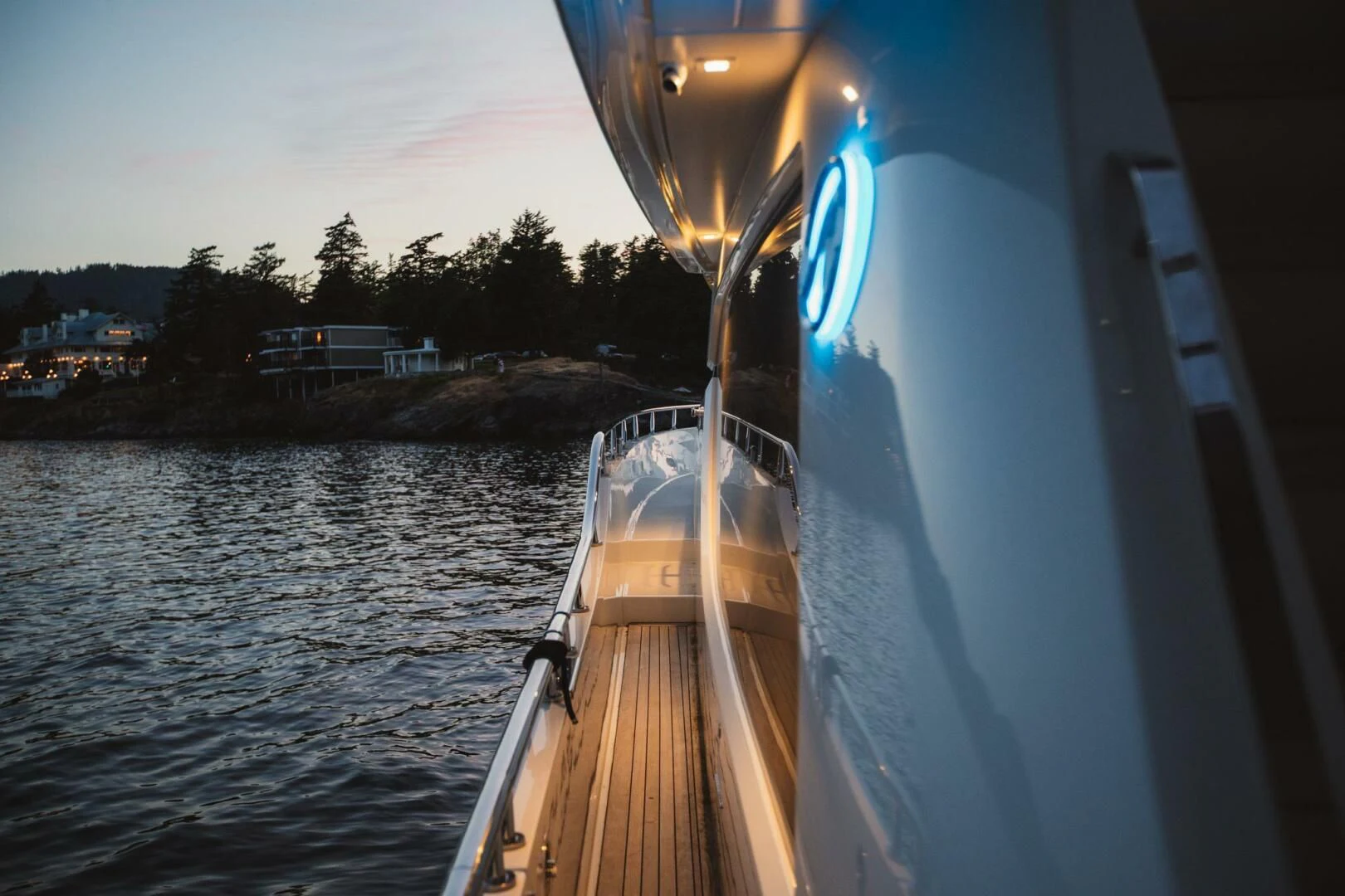 a boat on the water aboard PLAYBOOK Yacht for Sale