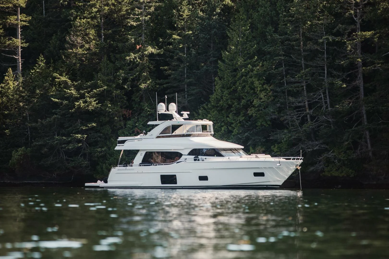 a boat on the water aboard PLAYBOOK Yacht for Sale
