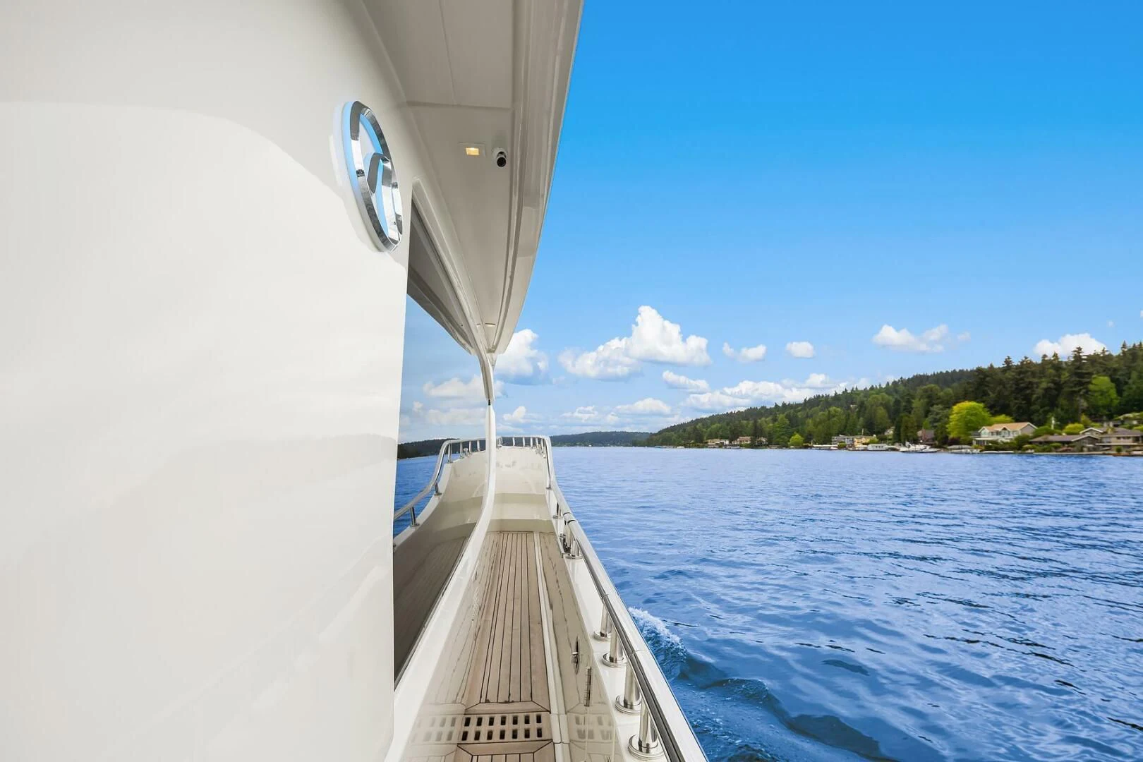 a boat on the water aboard PLAYBOOK Yacht for Sale