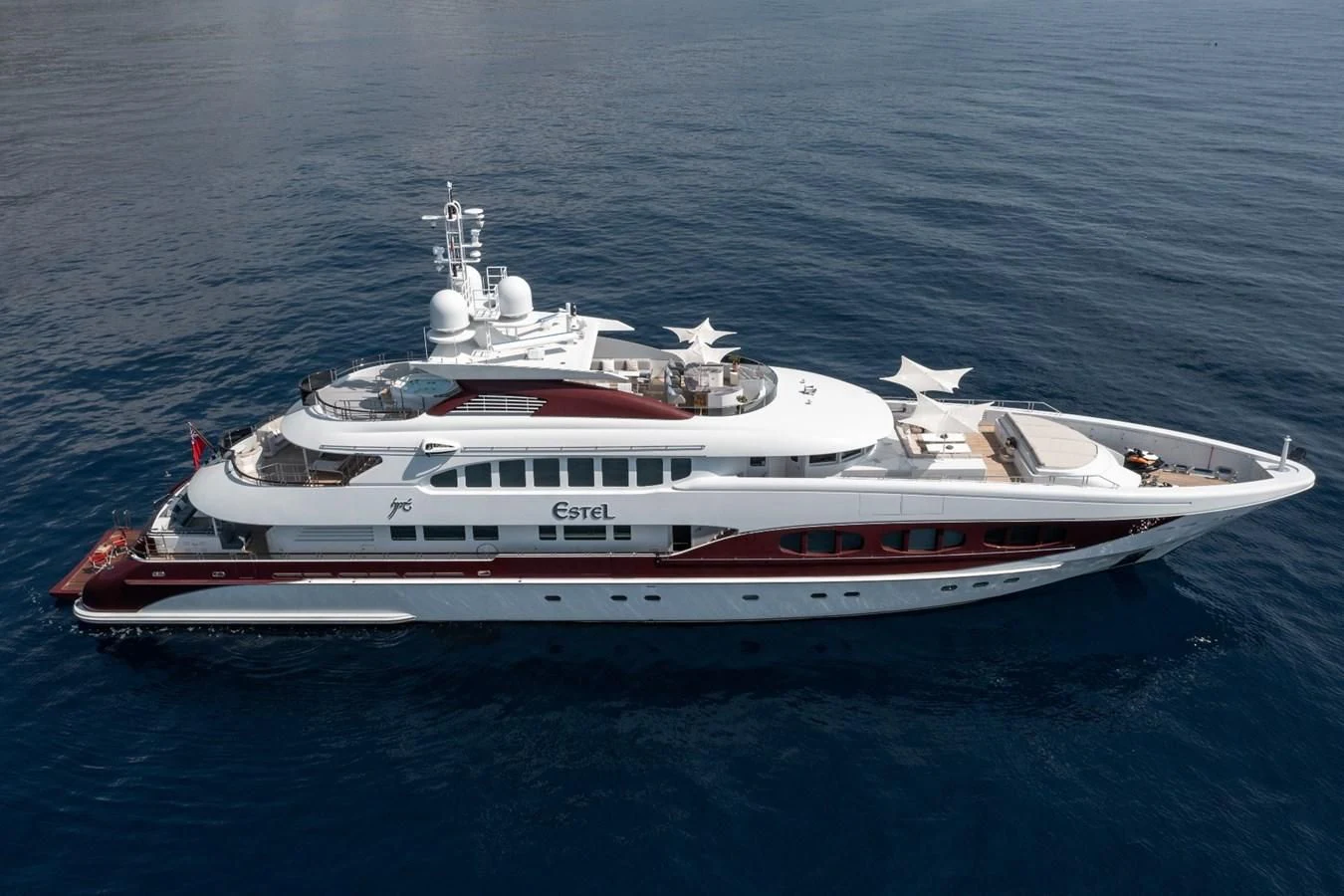 a boat in the water aboard IDEFIX II Yacht for Charter