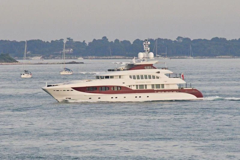 a boat in the water aboard IDEFIX II Yacht for Charter