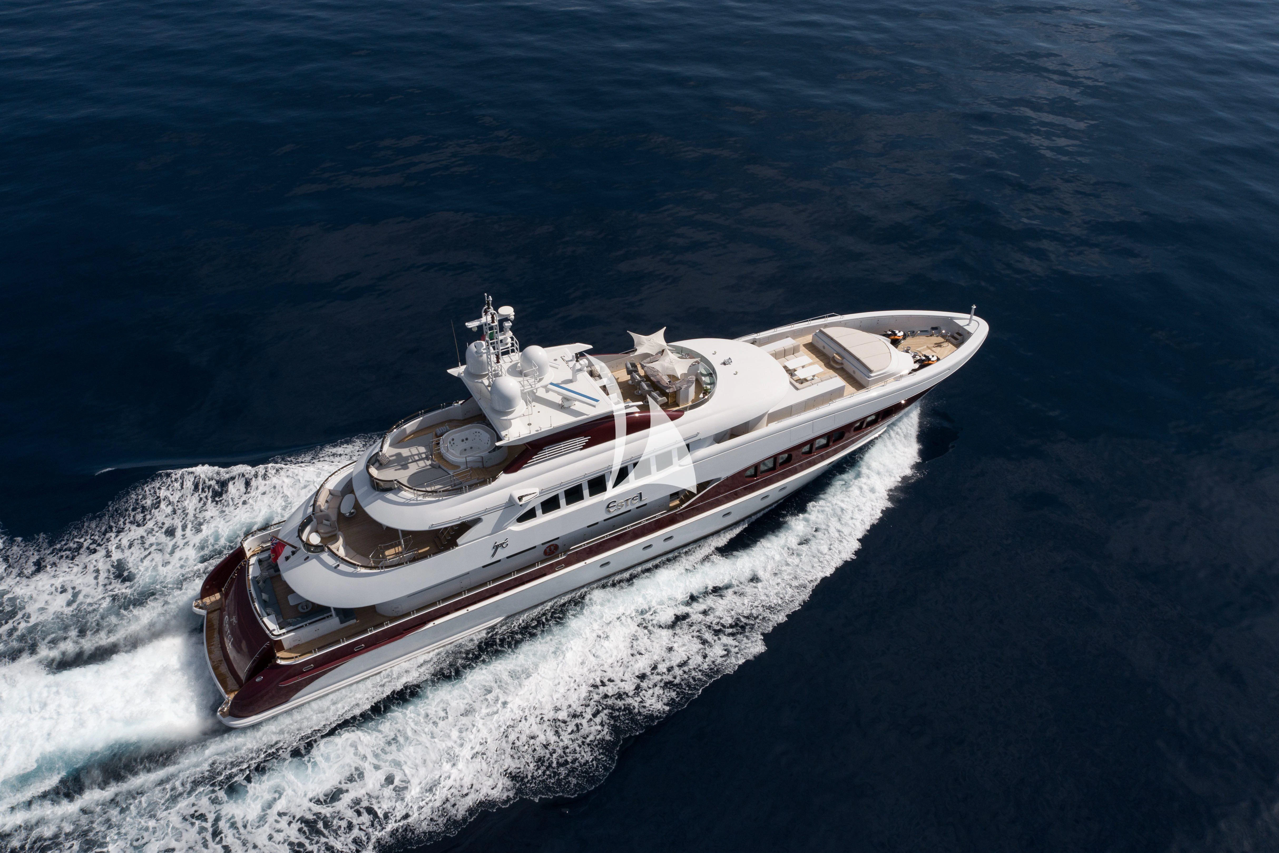 a space ship in the water aboard IDEFIX II Yacht for Charter
