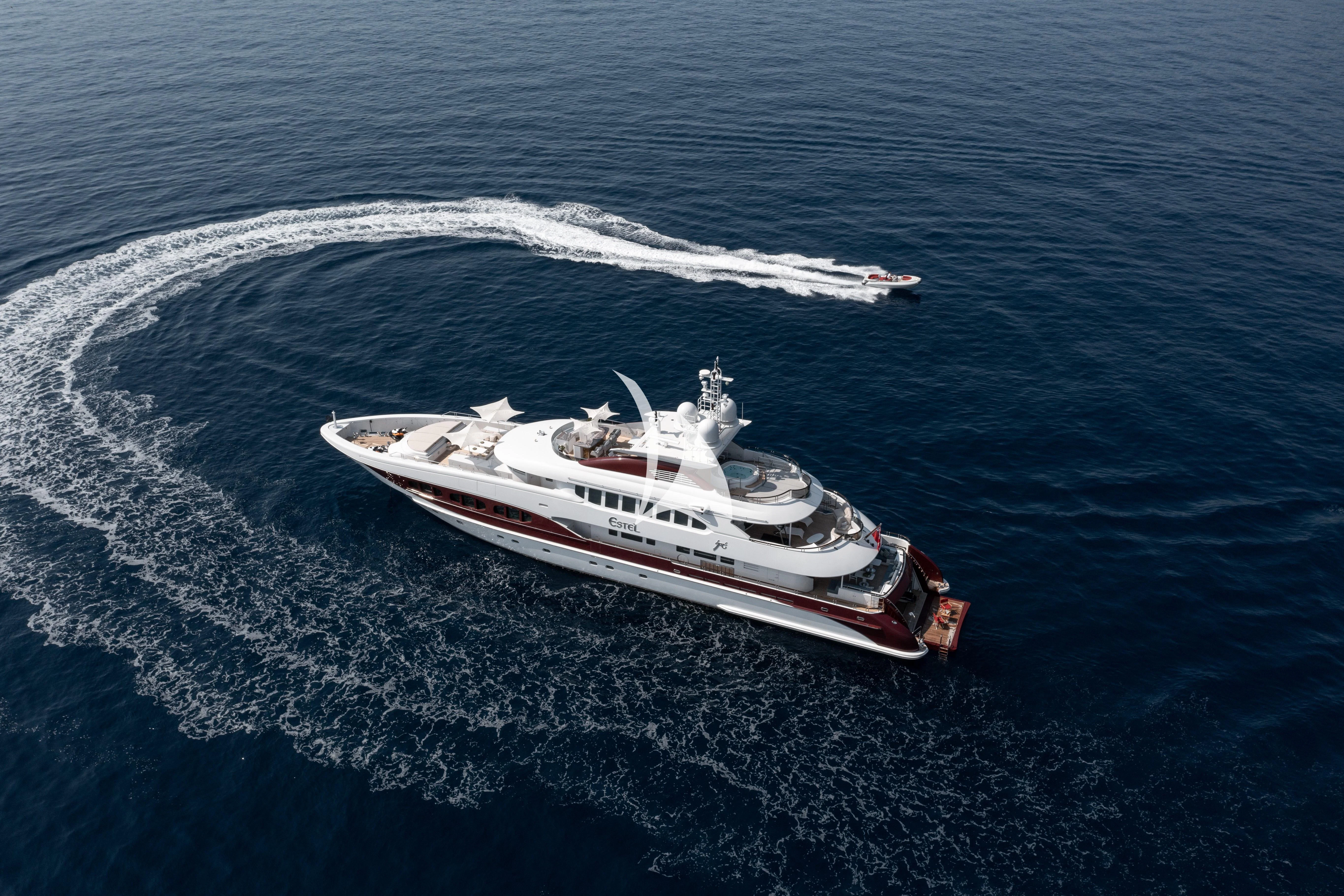 a boat on the water aboard IDEFIX II Yacht for Charter