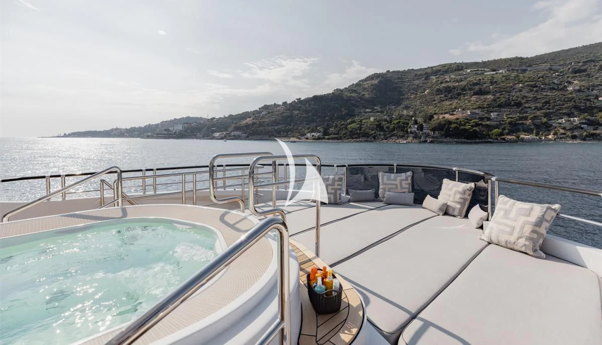 a boat on the water aboard IDEFIX II Yacht for Charter