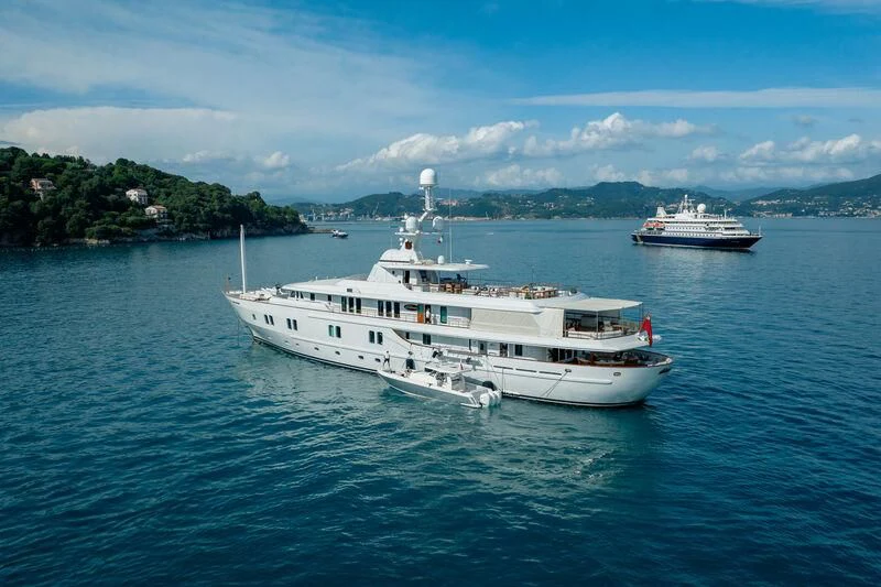 a couple of boats in the water aboard KATHARINE Yacht for Sale
