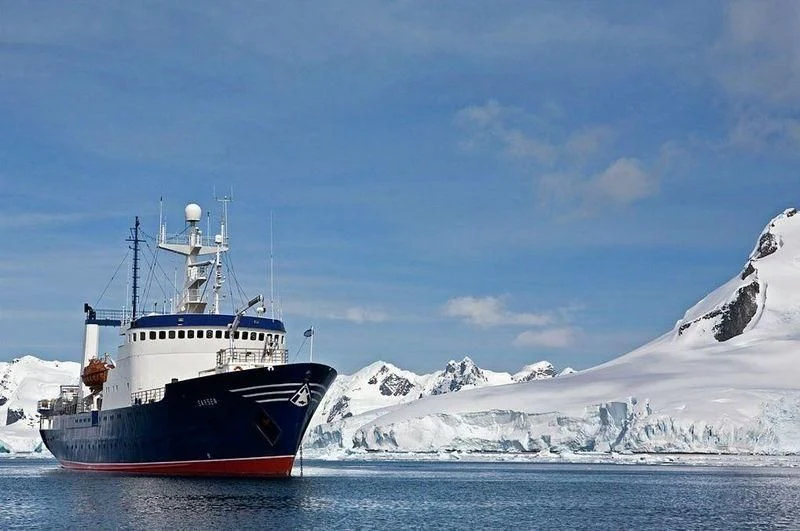 a boat in the water aboard KATHARINE Yacht for Sale