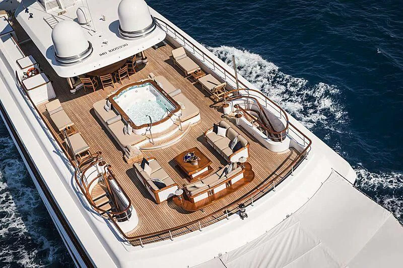 a boat on the water aboard KATHARINE Yacht for Sale