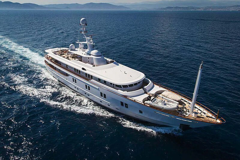 a boat on the water aboard KATHARINE Yacht for Sale