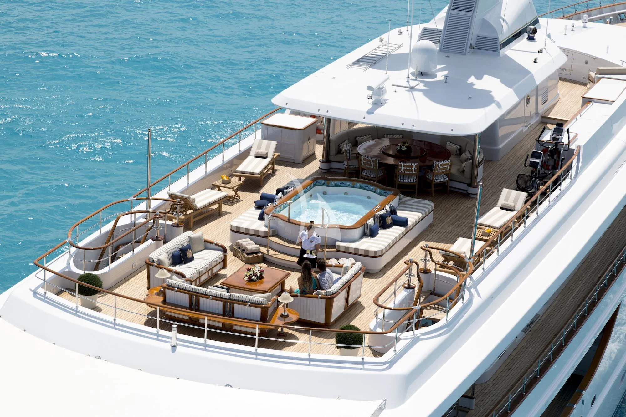 a boat on the water aboard KATHARINE Yacht for Sale