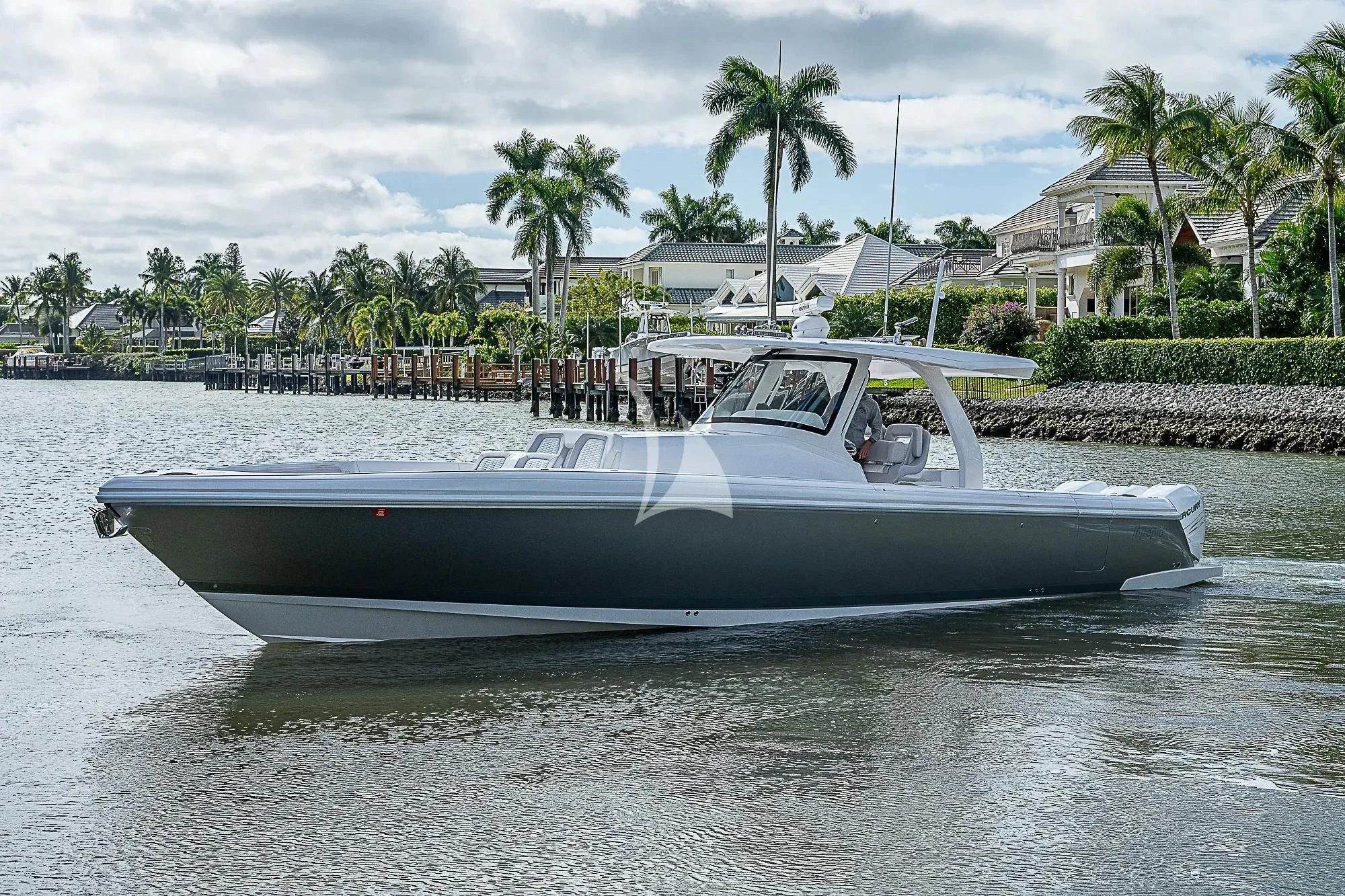 a boat on the water aboard KATHARINE Yacht for Sale
