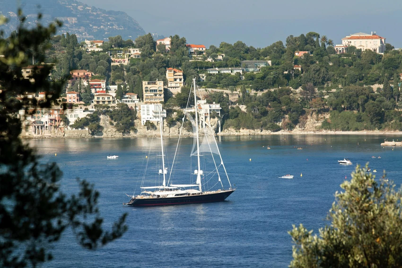 a sailboat in the water aboard LA LUNA Yacht for Sale