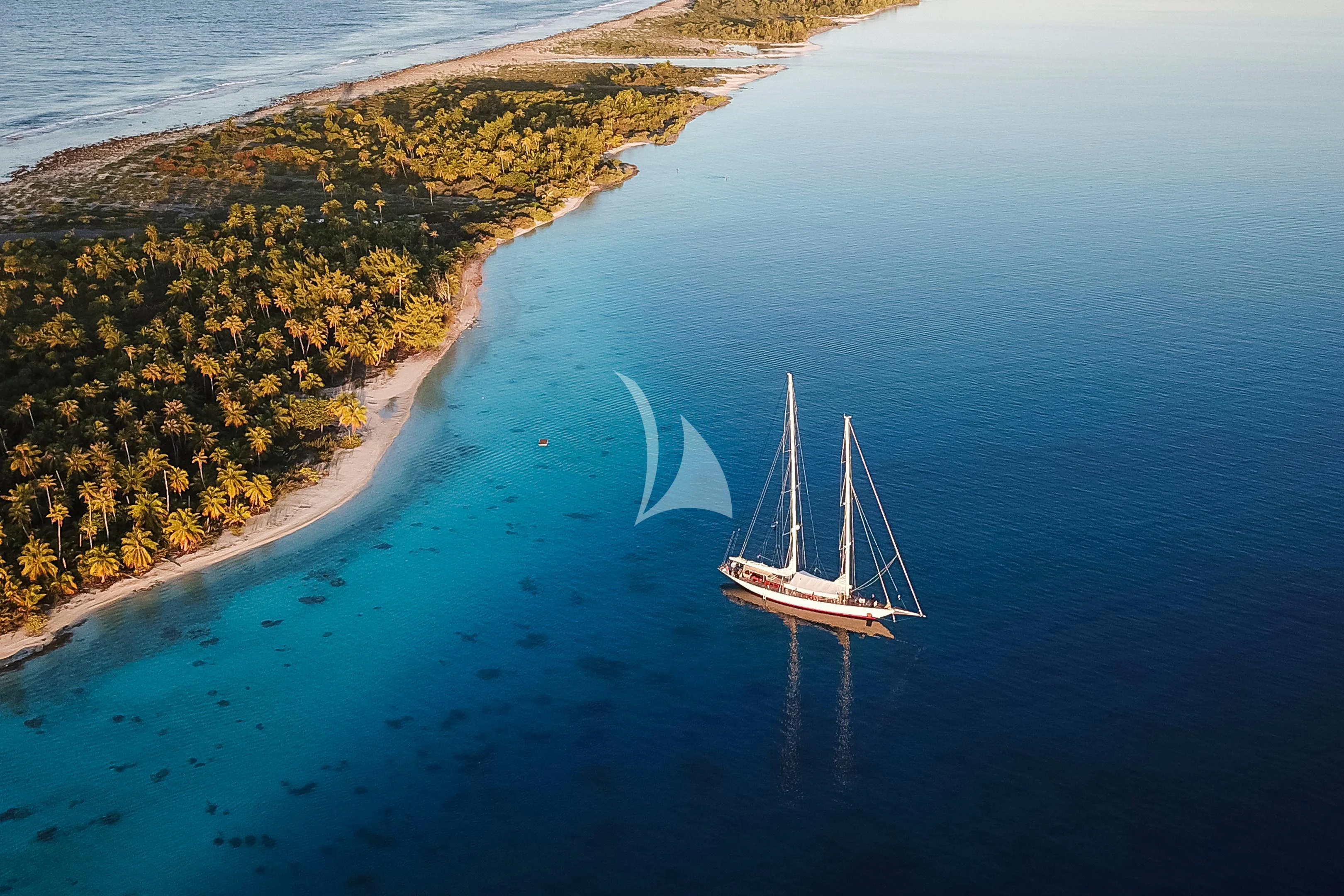 a boat on the water aboard WINDROSE OF AMSTERDAM Yacht for Sale