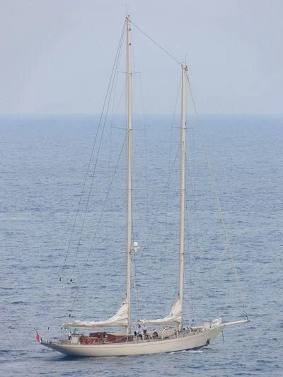 a sailboat on the water aboard WINDROSE OF AMSTERDAM Yacht for Sale