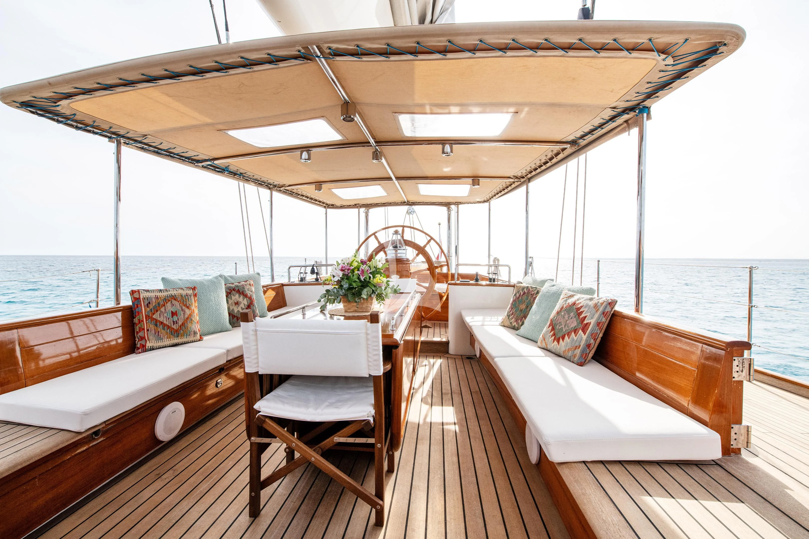 a boat on the water aboard WINDROSE OF AMSTERDAM Yacht for Sale