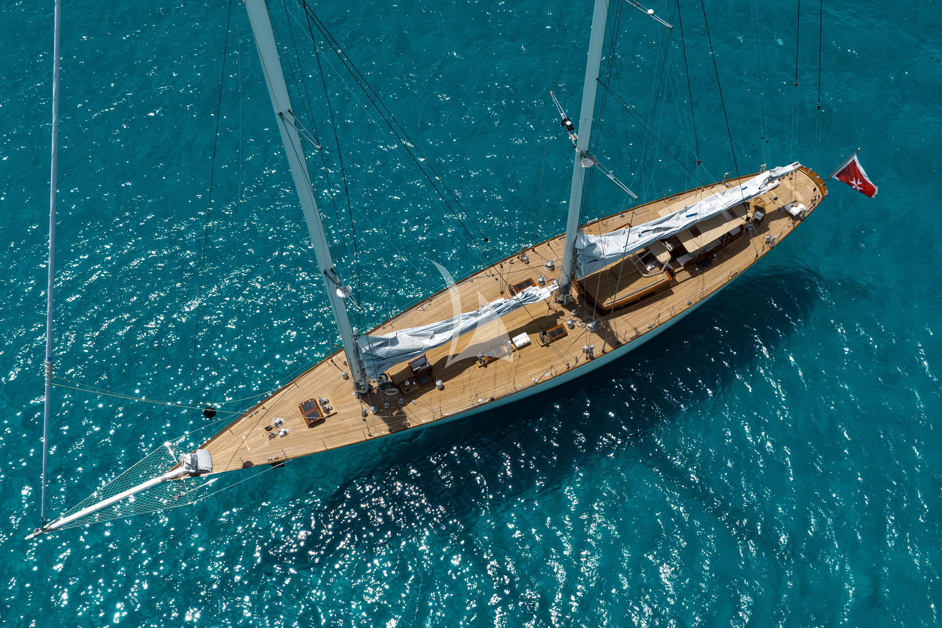 a boat in the water aboard WINDROSE OF AMSTERDAM Yacht for Sale