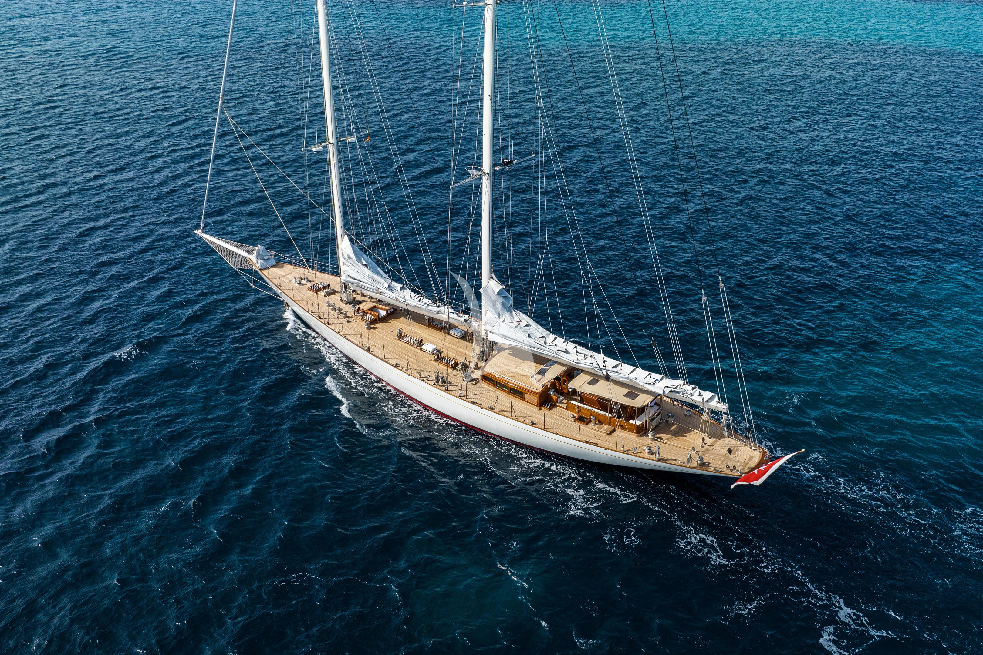 a ship in the ocean aboard WINDROSE OF AMSTERDAM Yacht for Sale