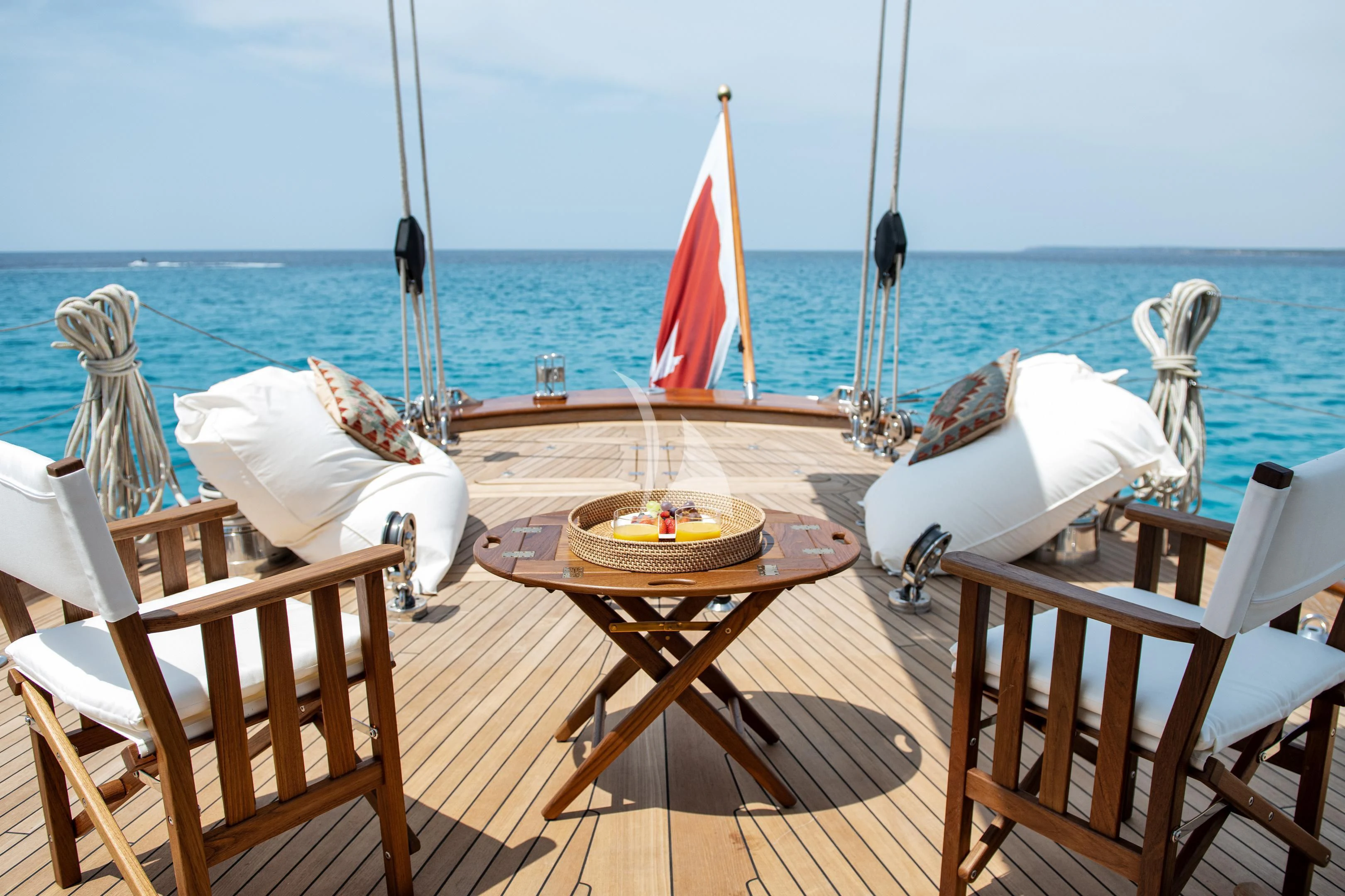 a boat on the water aboard WINDROSE OF AMSTERDAM Yacht for Sale