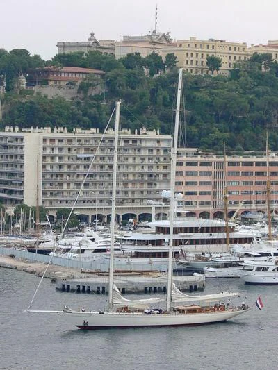a sailboat in the water aboard WINDROSE OF AMSTERDAM Yacht for Sale