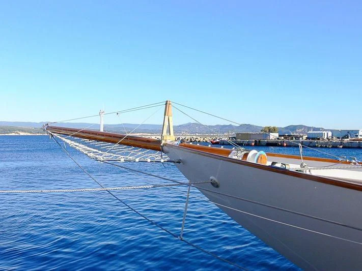 a boat in the water aboard WINDROSE OF AMSTERDAM Yacht for Sale