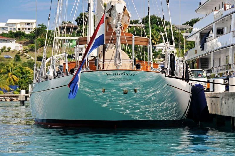 a boat in the water aboard WINDROSE OF AMSTERDAM Yacht for Sale