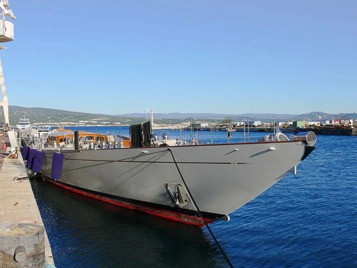 a boat docked at a pier aboard WINDROSE OF AMSTERDAM Yacht for Sale