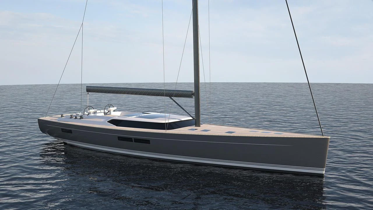 a white boat on the water aboard POLINA STAR IV Yacht for Sale