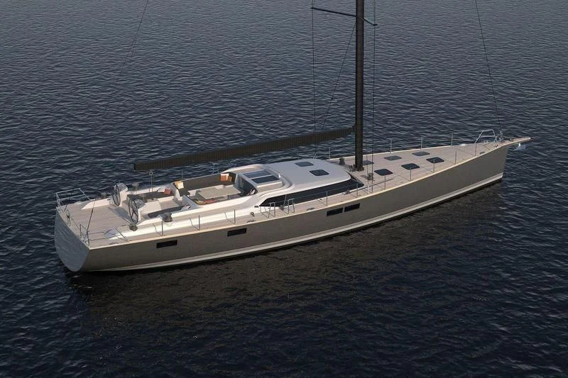 a white yacht in the water aboard POLINA STAR IV Yacht for Sale
